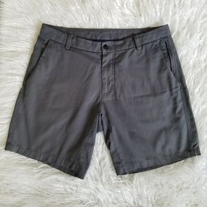 Lululemon Gray Mens Chino Commission Shorts